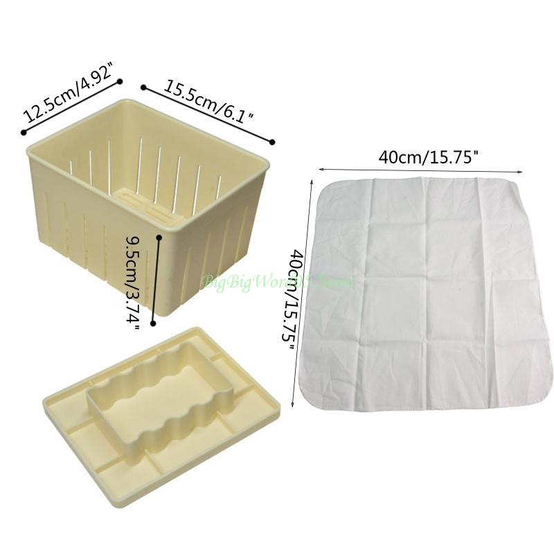 24TE Homemade Tofu Maker Pressing Mold Plastic Homemade Tofu Makers
