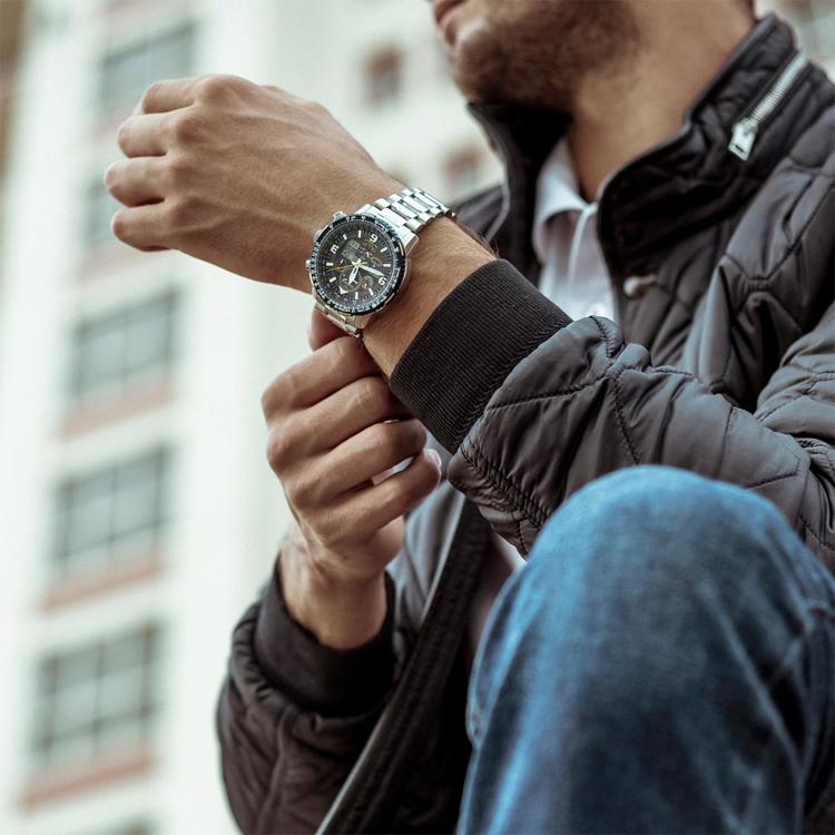 Citizen Kolekce Sky Eagle Hodinky s quartzovým strojkem Pánské hodinky Modrý ciferník JY8088 83L JY8088-83L