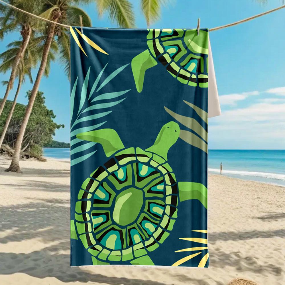 2026 Mermaid Tail Beach Towel Printed Towel Seaside Vacation Absorbent Beach Towel