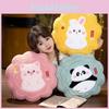 Plush Panda Mooncake Cushion With Soft Short Plush For Holiday Gift Gift For Women