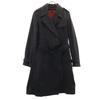 Paul Smith BLACK Trench Coat 40 Black Vest Liner Included Women Used