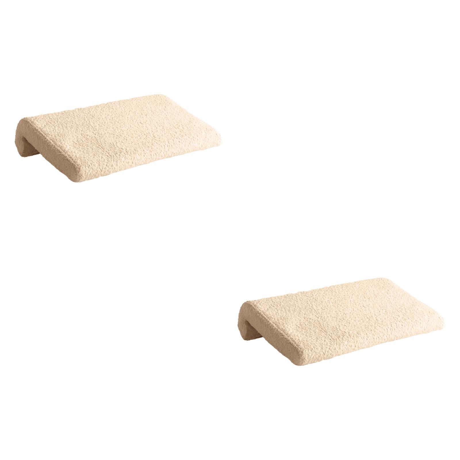 

2x Bed Headboard Pillow Simple Back Support for Sitting up Bed Rest Bedroom