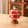 Festive Ceramic Christmas Tree Fruit Fork Set for Kids and Home Décor