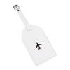 Airplane Suitcase Tag PU Luggage Tag Boarding Pass Information Card Portable Baggage Name Tags  Men