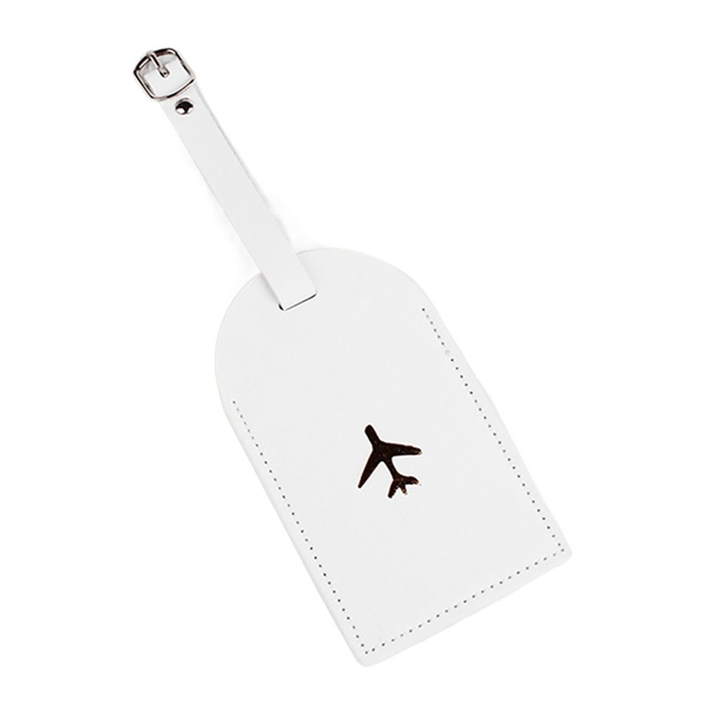 Airplane Suitcase Tag PU Luggage Tag Boarding Pass Information Card Portable Baggage Name Tags  Men