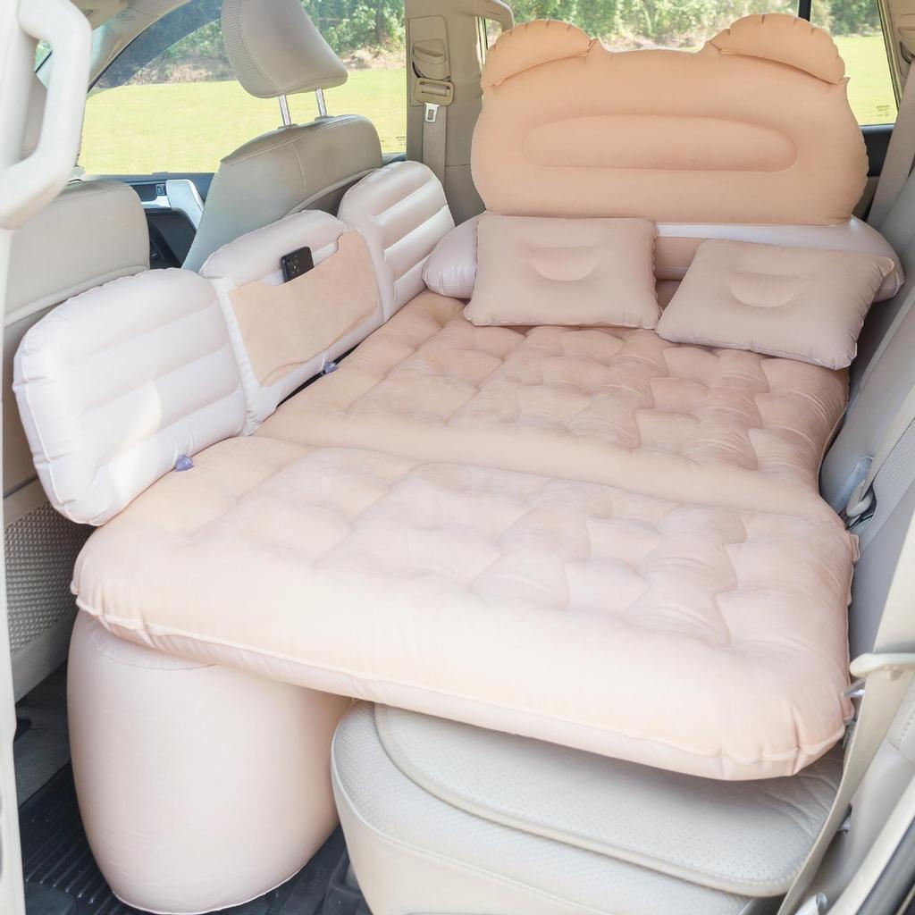 Car Back Seat Inflatable Travel Mattress for SUVs