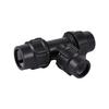 20/25/32/40/50mm PVC PE 3-Way Reducing Coupling Tap Water Splitter Plastic Valve Connector Garden Farm Irrigation Pipe Hose Join