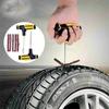1Set Auto Tubeless Bandenreparatiegereedschap Klein Bandenreparatiegereedschap voor Auto's Complete Kit Gereedschap Autogarage Werkplaatsgereedschap