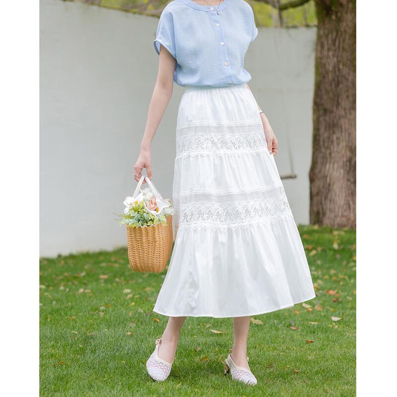 Mocana Women s Korean Style Lace Cake Skirt One Size