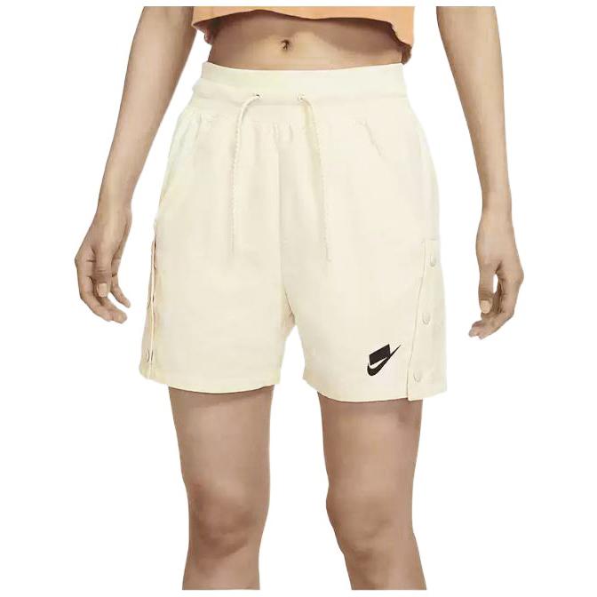 Nike Side Button Training Woven Fitness Shorts Women Shorts White DC5487-113