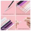 Microbrush Eyelash Makeup Brush Eyelash Extension Accessories Lash Supplies Microbrush for Eyelashes Disposable Eyelash Brushes