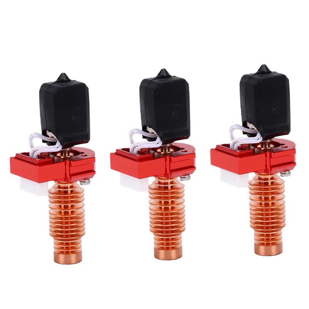3 Stück Hotend-Ersatz für Flashforge AD5M Pro 3D-Drucker 0,25 MM 0,4 MM 0,6 MM Abnehmbare gehärtete Stahl-Düse Keramik