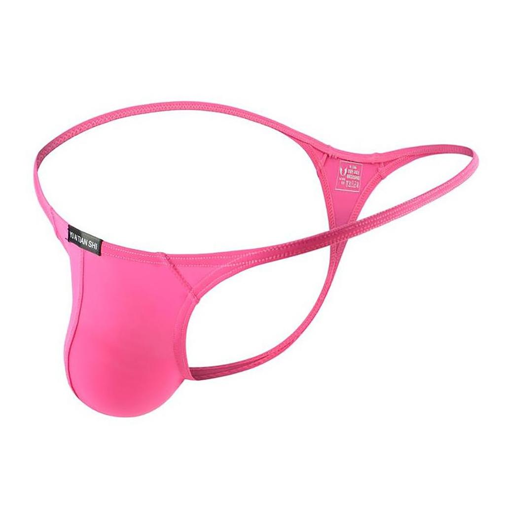 Herrenunterwäsche, sexy Tanga, einfarbig, niedrige Taille, Höschen, erotische Dessous