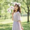 Faux Animal Ears Headband Soft Hair Accessory Fashionable for Themed Events