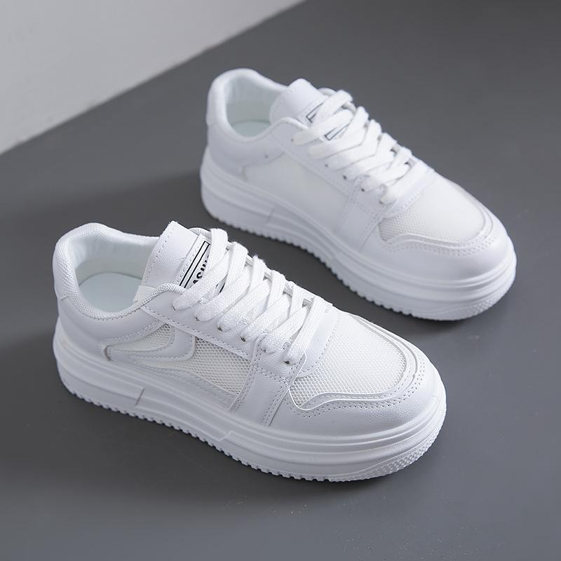 

2025 маленькие белые туфли детские летние новые корейская версия ins студенческие повседневные дышащие спортивные универсальные кеды YB5A70 40 белый