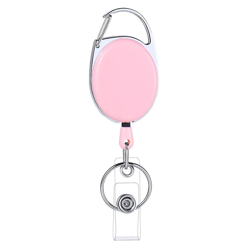 Transparent Card Slots Id Badge Holder Id Pendant Badge Reel Storage Organizer Employee Pass Work Card Case
