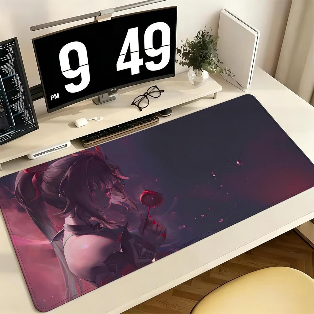 Honkai Star Rail Sparkle Pro ESports Gaming Mousepad Extra Large NonSlip Stitched Edge Keyboard Laptop Desk Mat For Pc Gamer