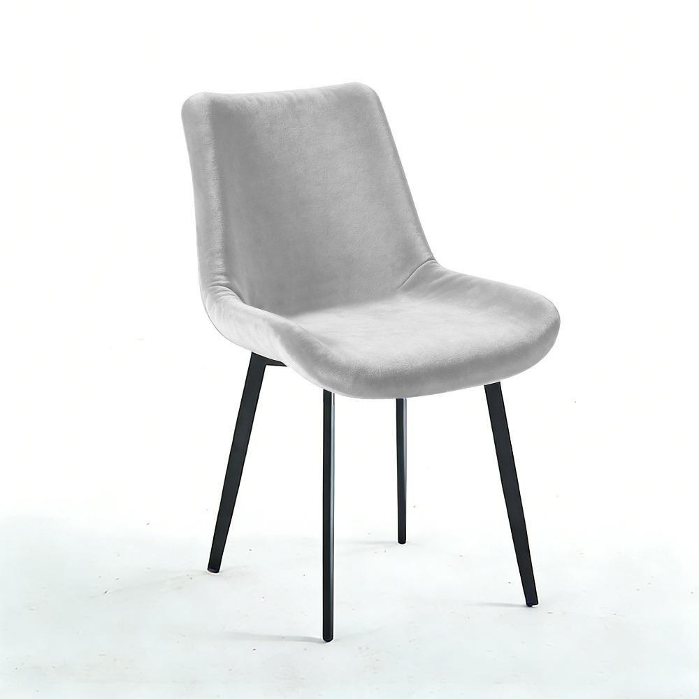 Full Coverage Dining Room Chair Covers Velvet Seat Cover Chair Slipcovers  Wedding Banquet серый