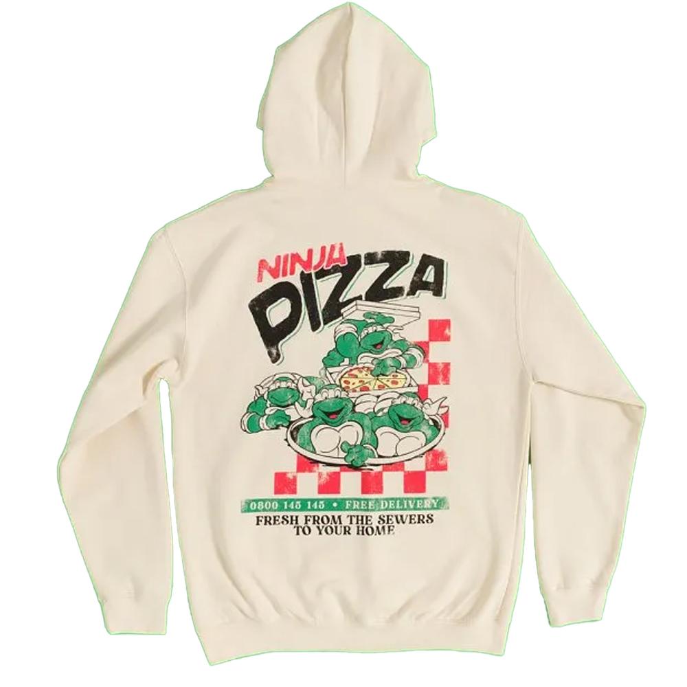 Teenage Mutant Ninja Turtles Unisex Adult Pizza Hoodie