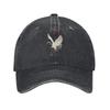 Japanese Crane Embroidery Demin Trucker Hat Outdoor Adventures Cap Female Mens Baseball Cap