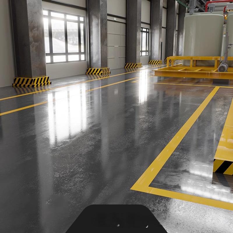 Vernice per Pavimenti Esterni Multicolore Resistente agli Agenti Atmosferici Impermeabile Base Acqua Resistente all'Usura Vernice per Pavimenti Lucida Vernice Epossidica a Base Acqua per Pavimenti