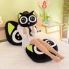 Luo Xiaohei throw pillow cat plush toy big-eyed cat doll cute cat throw pillow Valentine's Day birthday gift
