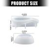 Flexible Silicone Mold for Candle Holder Bird Candlestick Ornament Mould Decorative Resin Mold for Handicraft