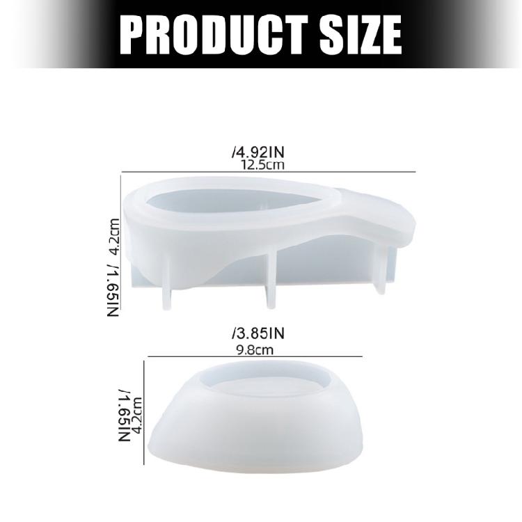 Flexible Silicone Mold for Candle Holder Bird Candlestick Ornament Mould Decorative Resin Mold for Handicraft