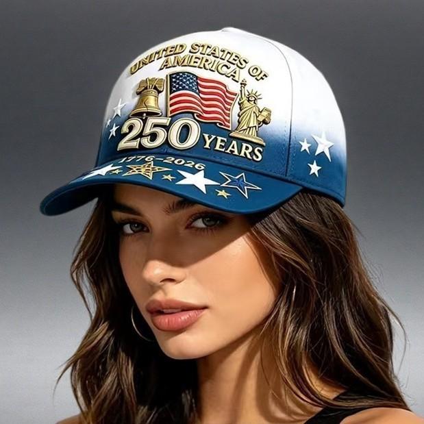 New D digital printing curved brim baseball cap adult leisure anniversary cap hat