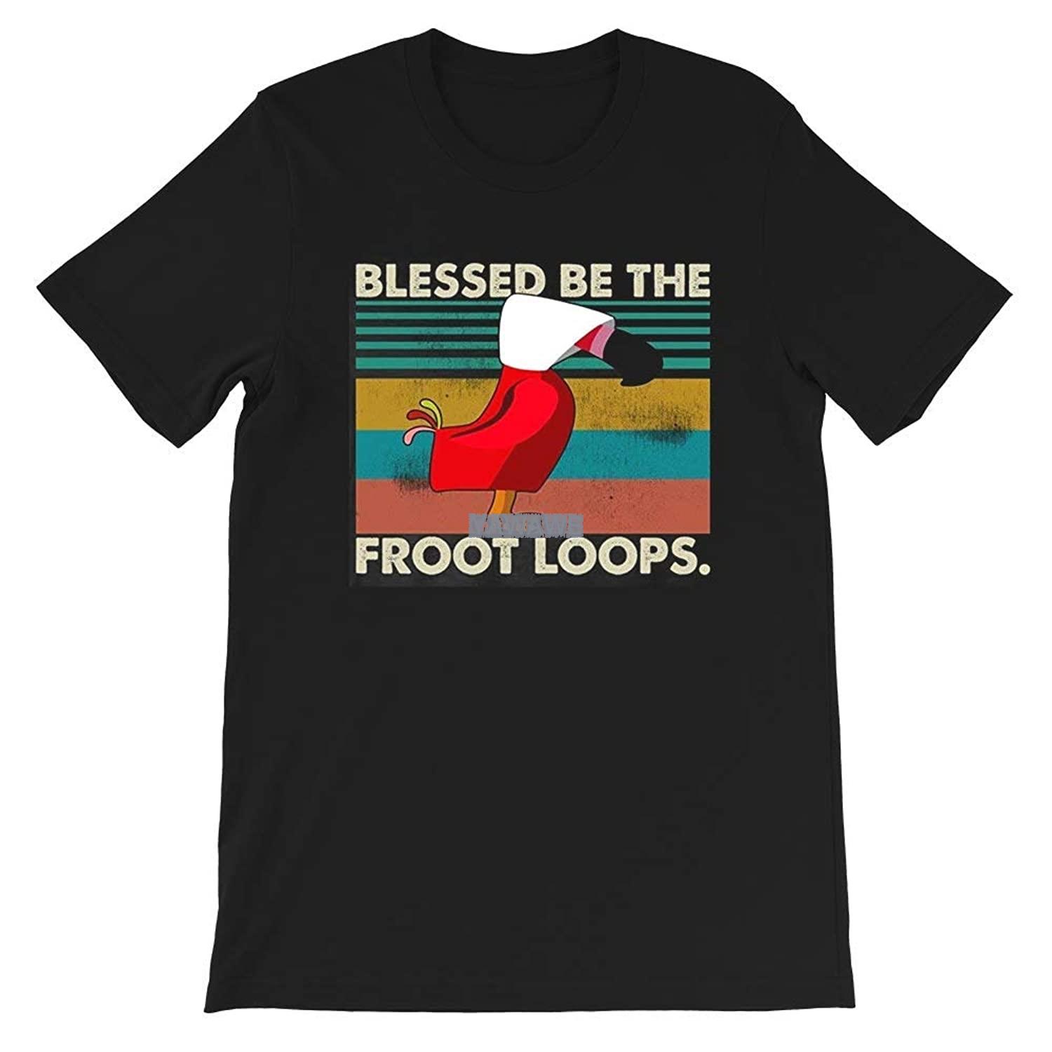 Blessed Be The Froot Loops Vintage TheHanddesssTale Movie tv Show Funny Gift for Men Women Girls Unisex TShirt S
