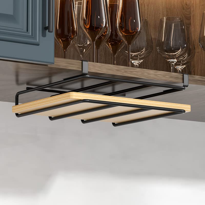 

GOENDR Cutting Board Storage, Hanging Rack for Under-Cabinet Cabinets, Cutting Board Holder, Kitchen Storage, Dishcloth Hanger, Stainless Steel, No Dr