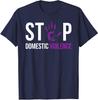 Stop Domestic Violence Awareness Survivor Gift Design Unisex T-Shirt