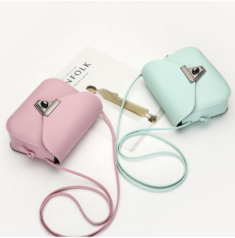 Stylish And Versatile 2018 Women's Pu Leather Messenger Shoulder Bag In 10 Colors