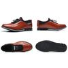 Fashion Men Casual Shoes Fashion Brand Classic Casual Men Pu Leather Shoes Black Hot Sale Breathable Business Lace-Up Men Shoes Big Size