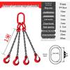 Complete Lifting Chain Sling with Hooks for Mining and Rigging