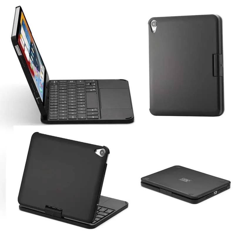 for iPad Mini 6 2021 iPad Mini 2024 Case with Bluetooth Keyboard RGB Backlight 360 Degree Rotatable Foldable Stand Cover