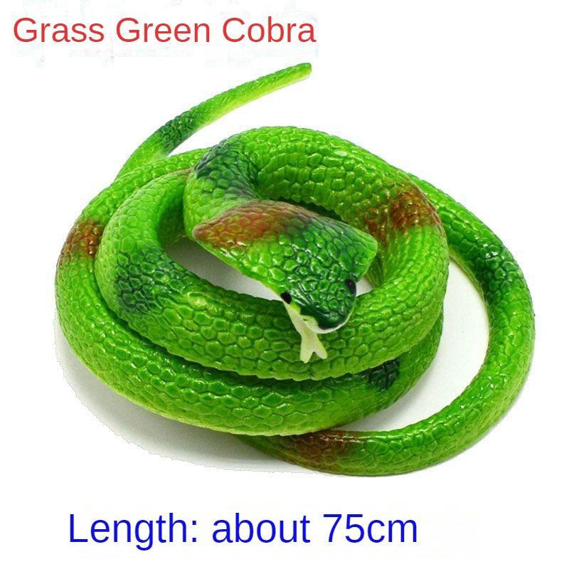 Prank Toys Workmanship Multi Color Household Products Rubber Imitation Snake Health And Safety Tpr Soft Adhesive Novelty Toys