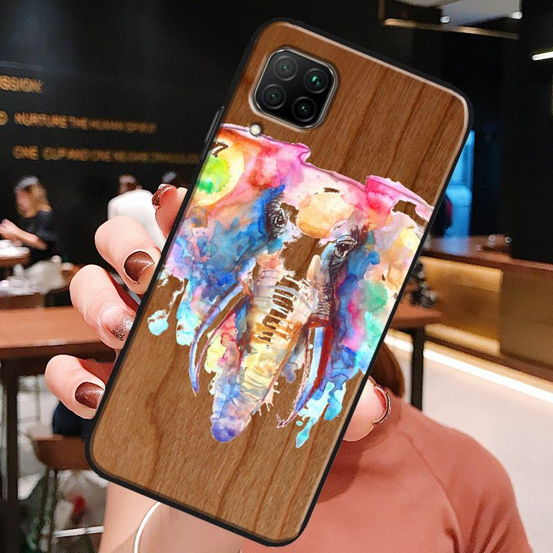 Natural Bamboo Wood Pattern Print For Huawei Honor X8a X7a X9a X8 50 70 90 Lite Magic5 Pro P20 P30 P40 P50 P60 Nova 9 5T Case