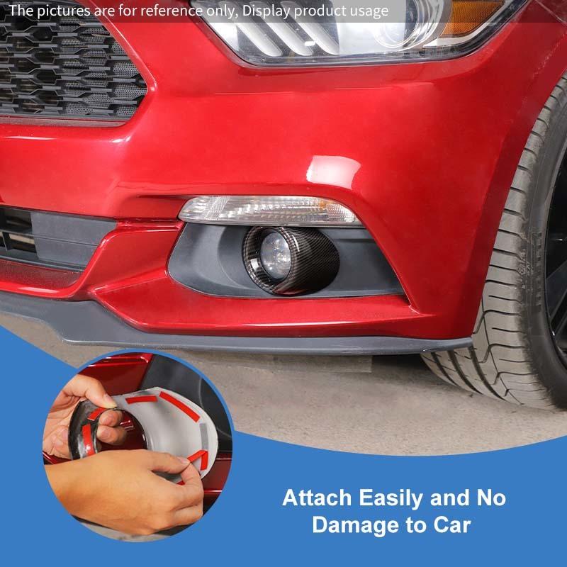 Ornament Capac Far de Ceață Față Protecție Lampă de Ceață Potrivit pentru Ford Mustang 2015-2023 Accesorii Exterioare