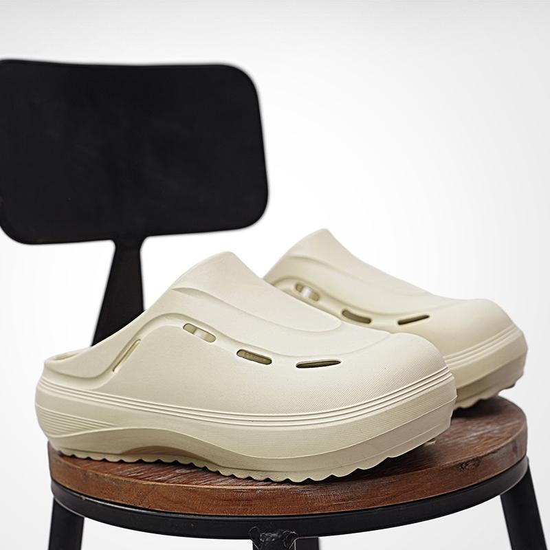 New Large-Sized Mens Daily Sandal Shoes, Stylish And Lightweight Mens Slide Shoes, Thick-Soled And Breathable Mens Shoes