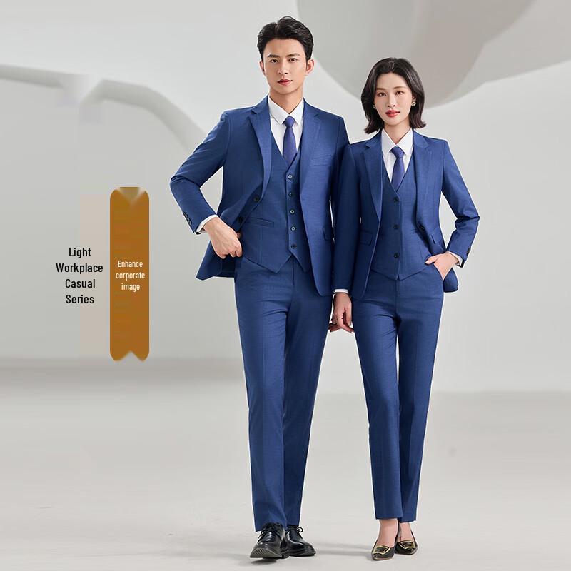 

Унисекс Профессиональный Костюм Teluoman Туманно-Синего Цвета 2XL