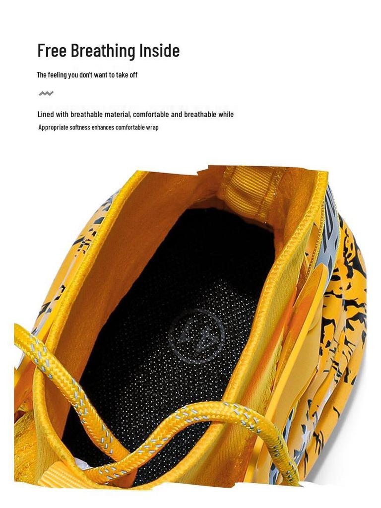 Popular Plus Size Men's Fly-Knit High-Top Sock Sneakers - Trendy Blade Cushioning Running Shoes