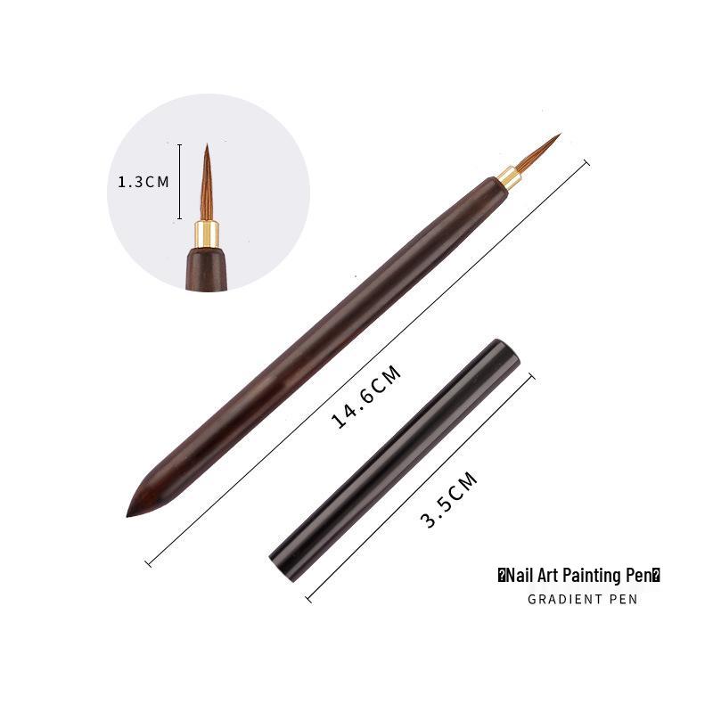 

Набор кистей для дизайна ногтей с кристаллами: Японско-французский соболь для акварели и дизайна ногтей-лайнеров