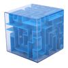 8.5cm Large 3D Maze Puzzle Toy Transparent Labyrinth Money Bank Cube Bead Magic Block for Kids
