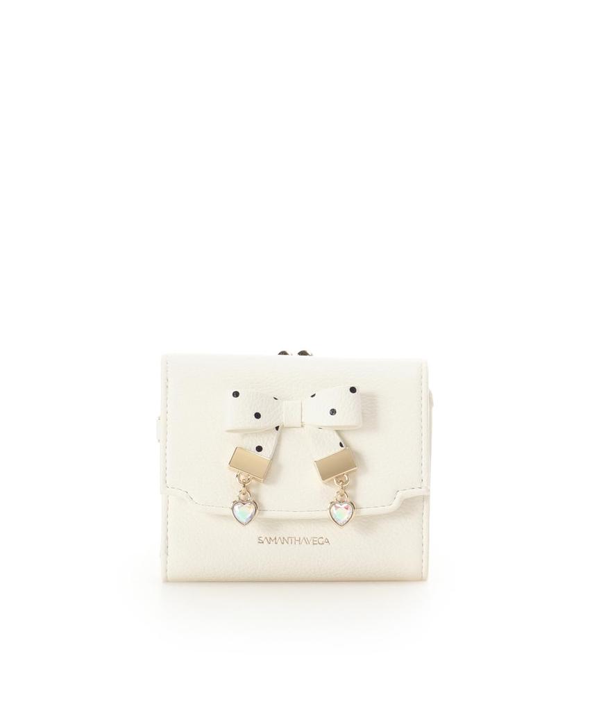 SAMANTHAVEGA Heart Dot Folding Wallet