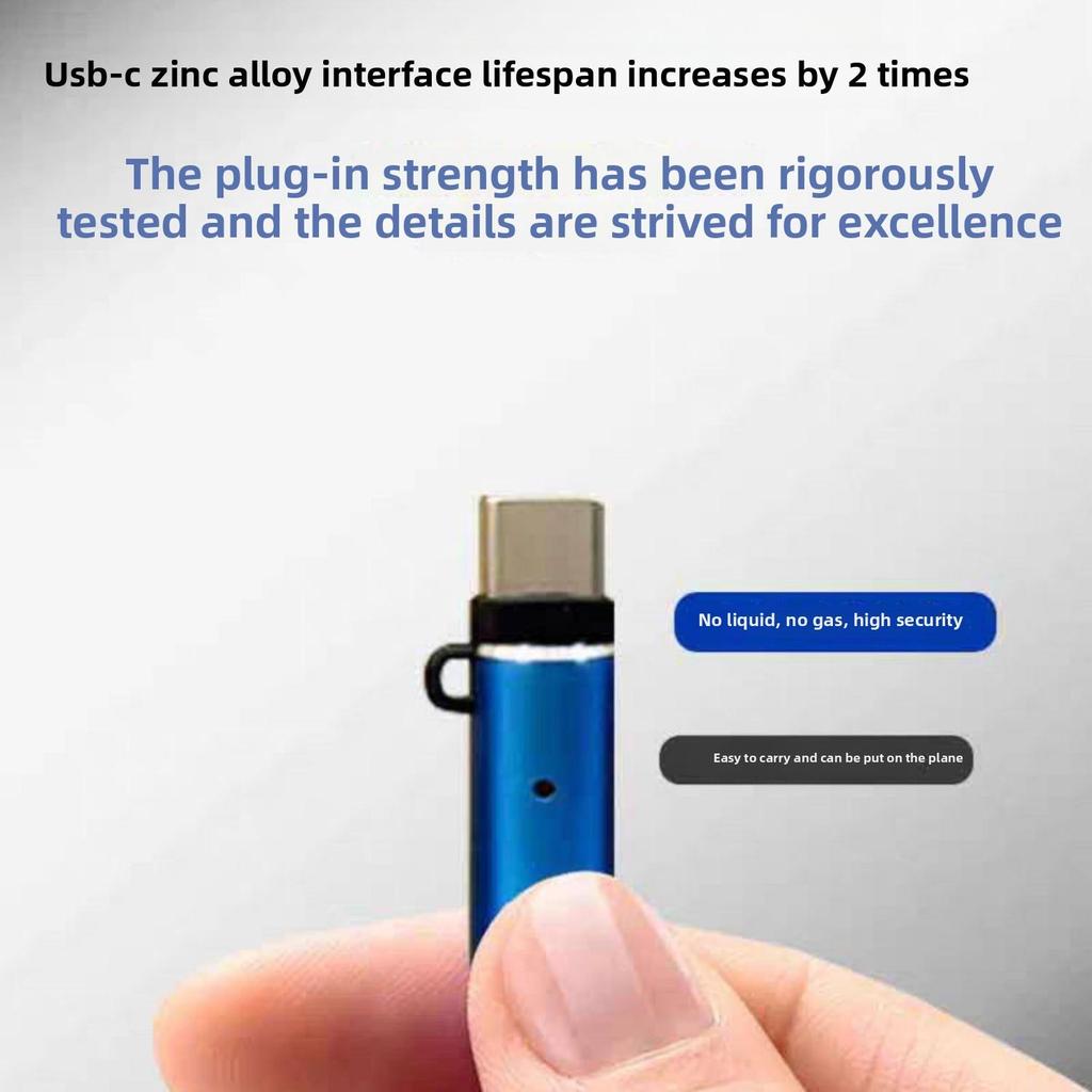 USB-C Mobile Phone  Lighter, Type-c Mobile Phone Lighter, Keychain Portable Lighter.