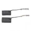 Kohlebürsten-Set für Bosch 1607000V37 Für Winkelschleifer GWS 12125 E64 2 Stück