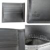 Used GUCCI Bifold Wallet 451266 King Snake Print GG Supreme Canvas Black Red Series