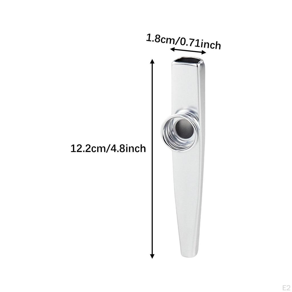 Kazoo Flute Gift Bag Fillers Party Decorations Easy To Play with 3 Replacement Membranes Musical Toy