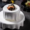 Ceramic Dinner Plate Creative Irregular Dessert Plate Snack Plate Pasta Plates Sushi Plates Restaurant Specialty Tableware